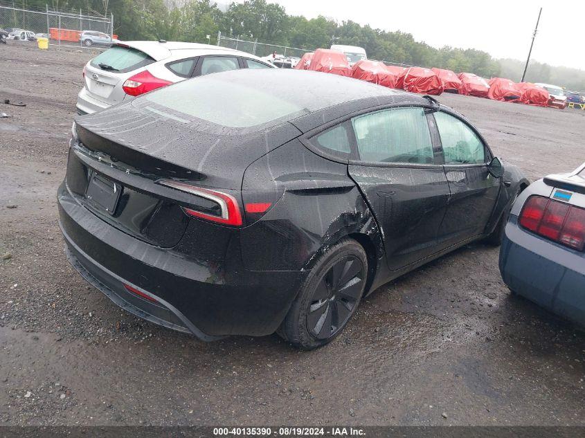 TESLA MODEL 3 REAR-WHEEL DRIVE 2024