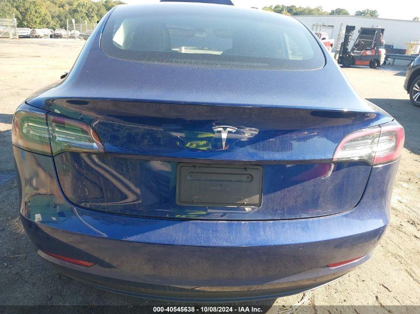 TESLA MODEL 3 REAR-WHEEL DRIVE 2022