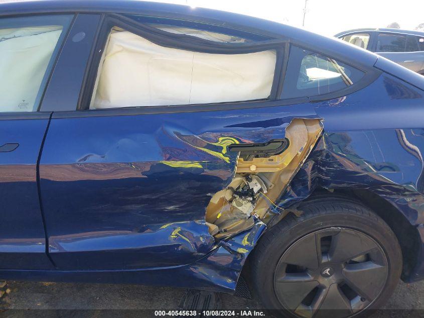 TESLA MODEL 3 REAR-WHEEL DRIVE 2022