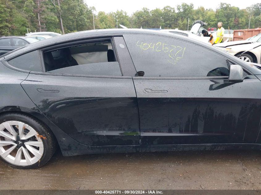 TESLA MODEL 3 STANDARD RANGE PLUS REAR-WHEEL DRIVE 2021