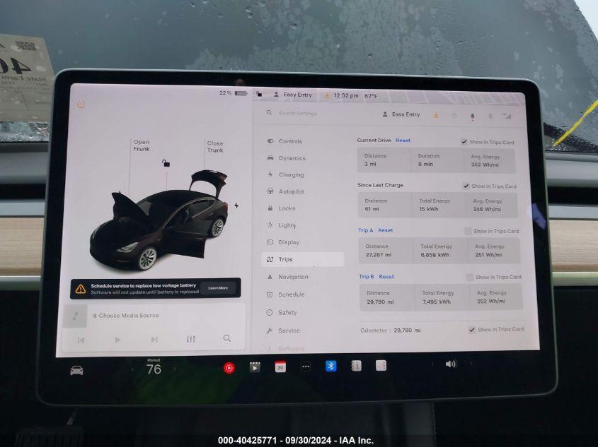 TESLA MODEL 3 STANDARD RANGE PLUS REAR-WHEEL DRIVE 2021