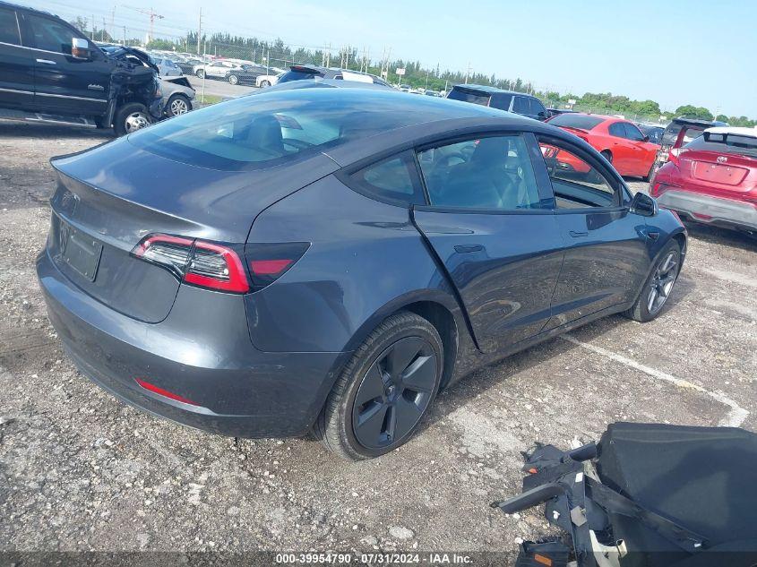 TESLA MODEL 3 REAR-WHEEL DRIVE 2022