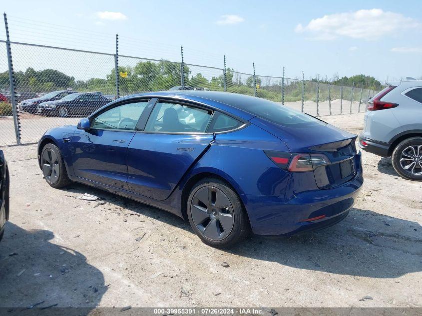 TESLA MODEL 3 REAR-WHEEL DRIVE 2023