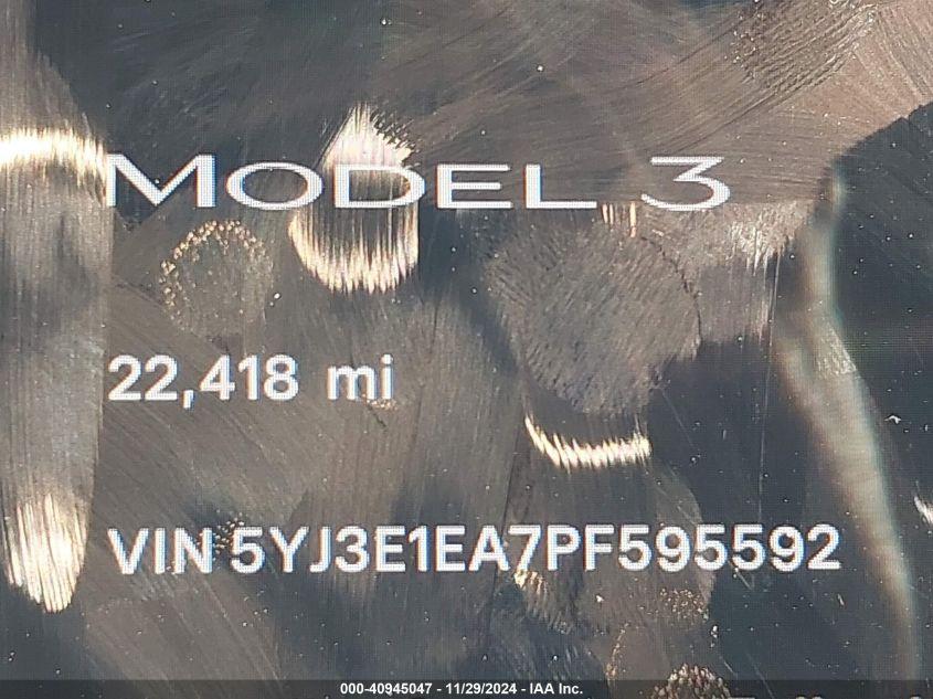 TESLA MODEL 3 REAR-WHEEL DRIVE 2023