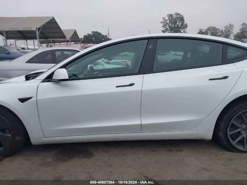 TESLA MODEL 3 REAR-WHEEL DRIVE 2022