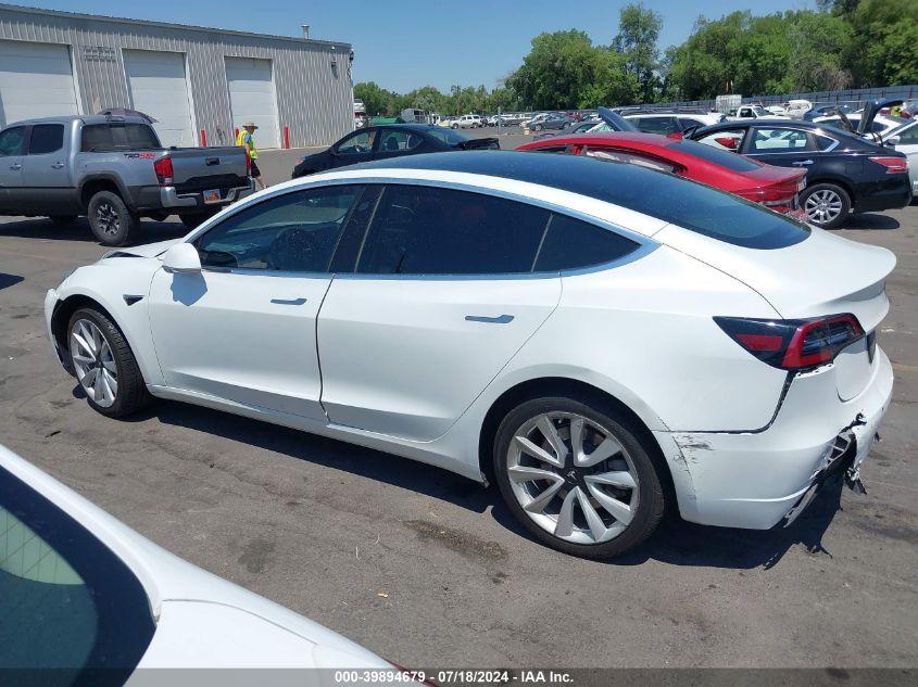 TESLA MODEL 3 STANDARD RANGE PLUS REAR-WHEEL DRIVE/STANDARD RANGE REAR-WHEEL DRIVE 2020