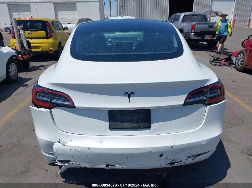TESLA MODEL 3 STANDARD RANGE PLUS REAR-WHEEL DRIVE/STANDARD RANGE REAR-WHEEL DRIVE 2020