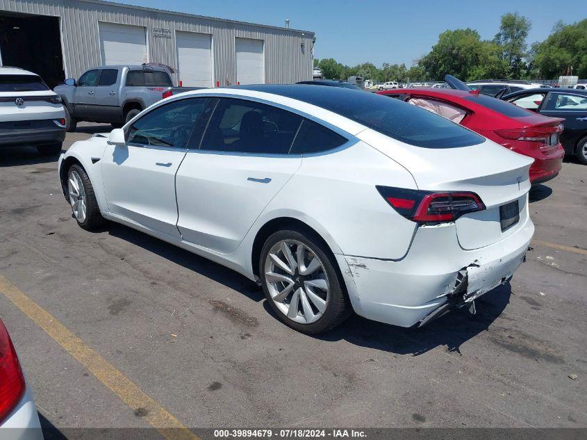 TESLA MODEL 3 STANDARD RANGE PLUS REAR-WHEEL DRIVE/STANDARD RANGE REAR-WHEEL DRIVE 2020