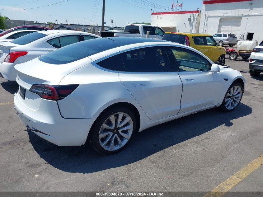 TESLA MODEL 3 STANDARD RANGE PLUS REAR-WHEEL DRIVE/STANDARD RANGE REAR-WHEEL DRIVE 2020