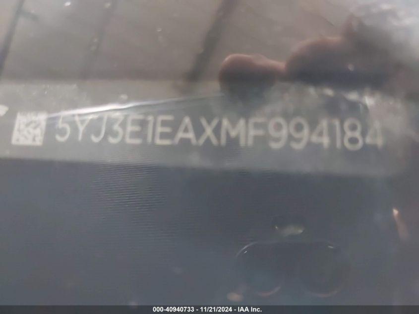 TESLA MODEL 3 STANDARD RANGE PLUS REAR-WHEEL DRIVE 2021