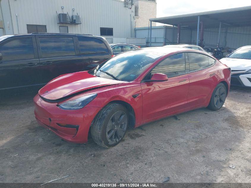 TESLA MODEL 3 REAR-WHEEL DRIVE 2022