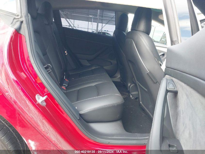 TESLA MODEL 3 REAR-WHEEL DRIVE 2022