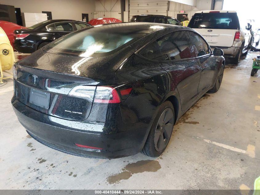 TESLA MODEL 3 LONG RANGE DUAL MOTOR ALL-WHEEL DRIVE 2021