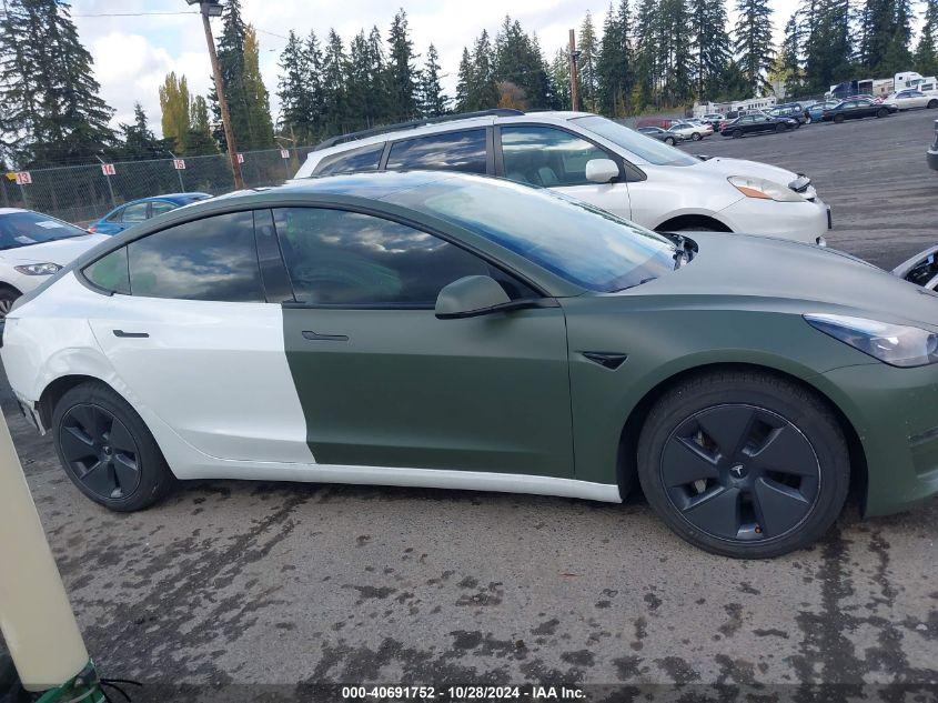 TESLA MODEL 3 LONG RANGE DUAL MOTOR ALL-WHEEL DRIVE 2022