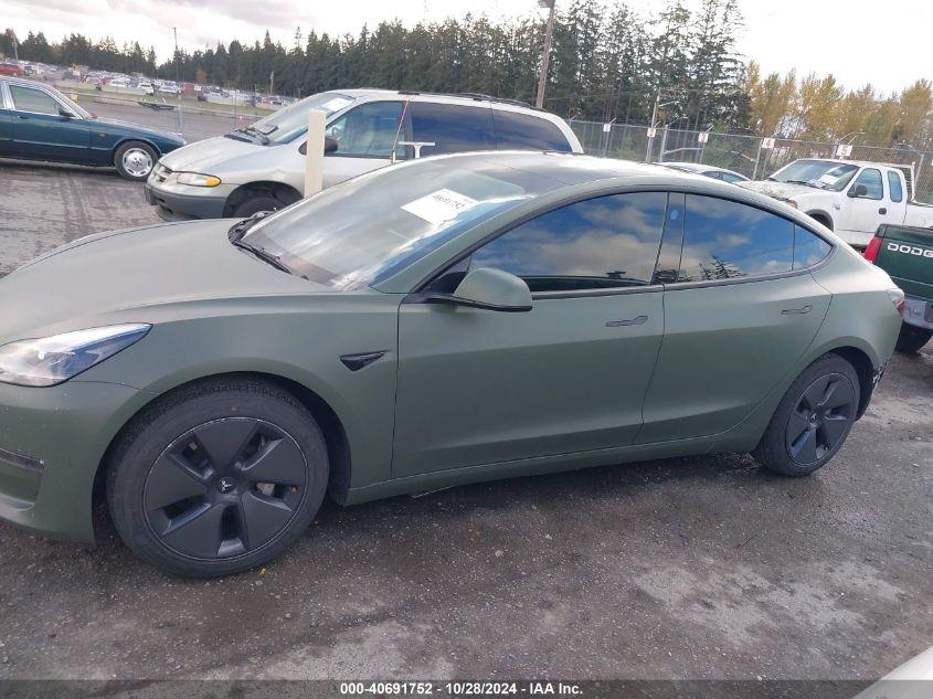 TESLA MODEL 3 LONG RANGE DUAL MOTOR ALL-WHEEL DRIVE 2022