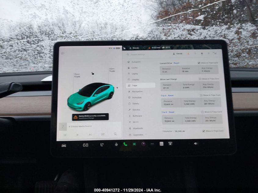 TESLA MODEL 3 LONG RANGE DUAL MOTOR ALL-WHEEL DRIVE 2021