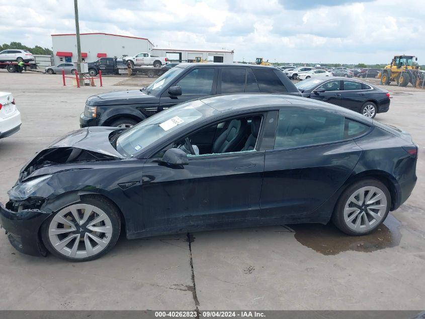 TESLA MODEL 3 LONG RANGE DUAL MOTOR ALL-WHEEL DRIVE 2022