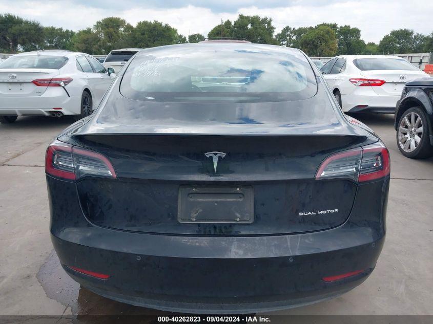 TESLA MODEL 3 LONG RANGE DUAL MOTOR ALL-WHEEL DRIVE 2022