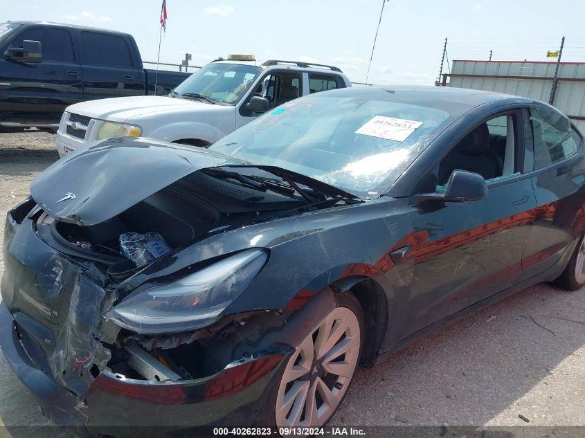 TESLA MODEL 3 LONG RANGE DUAL MOTOR ALL-WHEEL DRIVE 2022