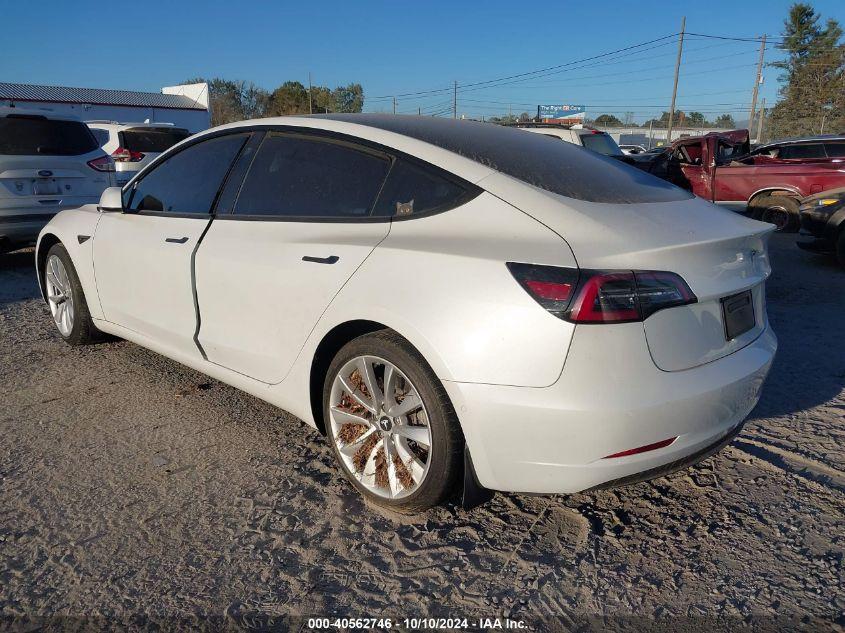 TESLA MODEL 3 LONG RANGE DUAL MOTOR ALL-WHEEL DRIVE 2022