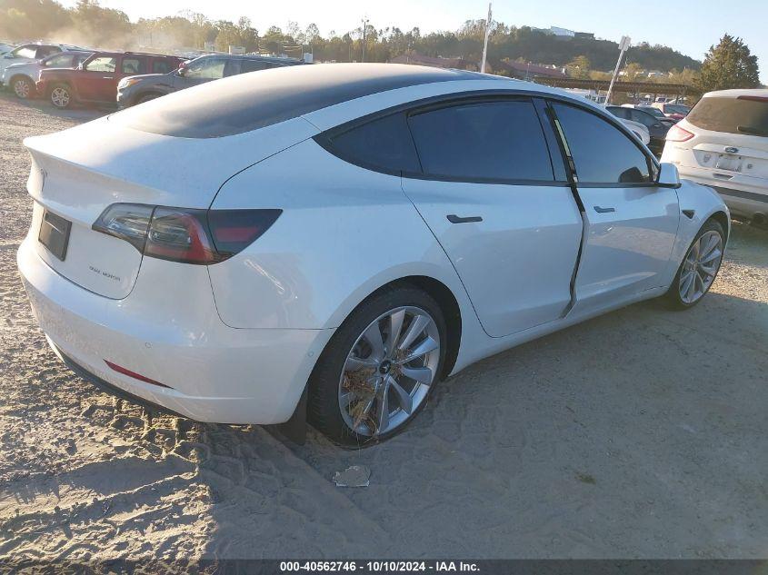 TESLA MODEL 3 LONG RANGE DUAL MOTOR ALL-WHEEL DRIVE 2022