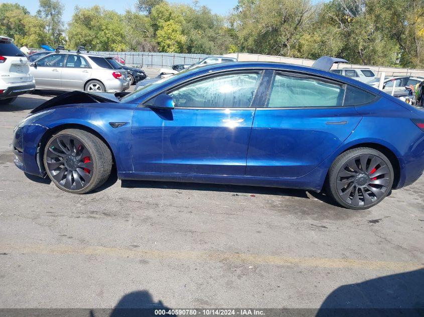 TESLA MODEL 3 PERFORMANCE DUAL MOTOR ALL-WHEEL DRIVE 2021