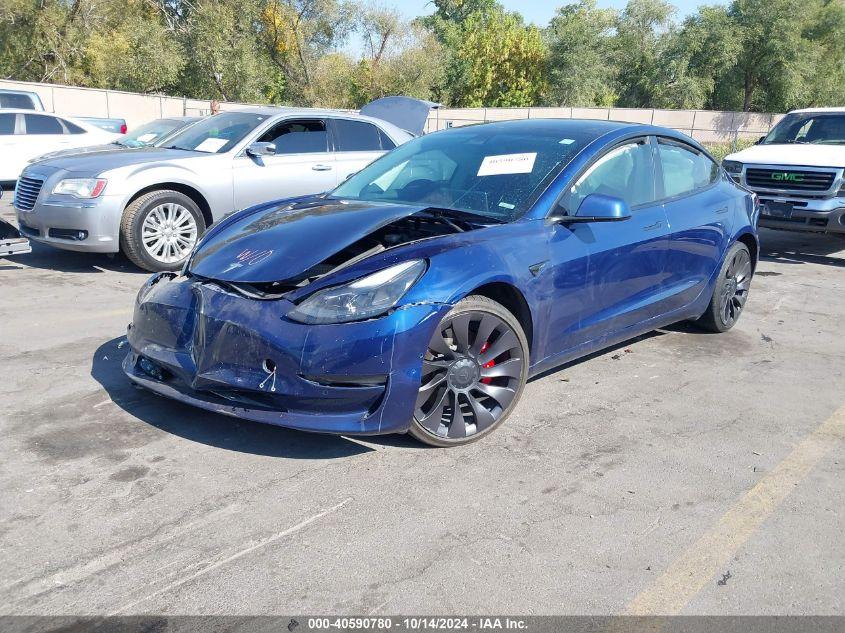 TESLA MODEL 3 PERFORMANCE DUAL MOTOR ALL-WHEEL DRIVE 2021