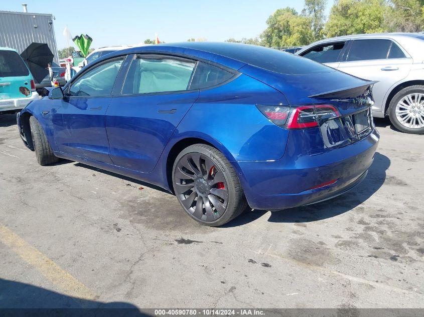TESLA MODEL 3 PERFORMANCE DUAL MOTOR ALL-WHEEL DRIVE 2021
