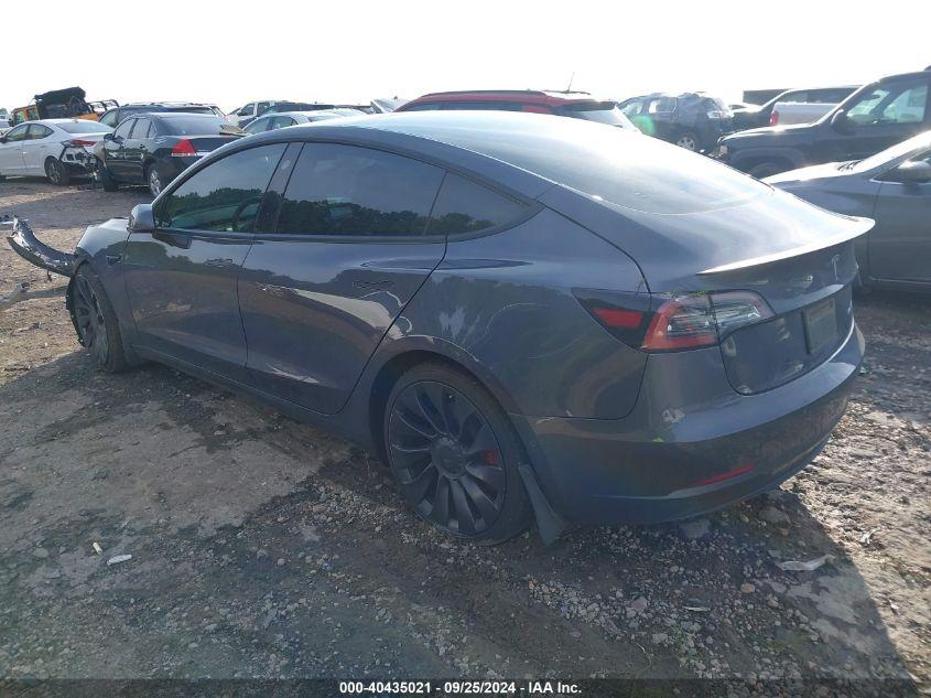 TESLA MODEL 3 PERFORMANCE DUAL MOTOR ALL-WHEEL DRIVE 2022