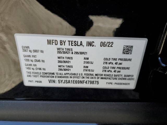 TESLA MODEL S  2022