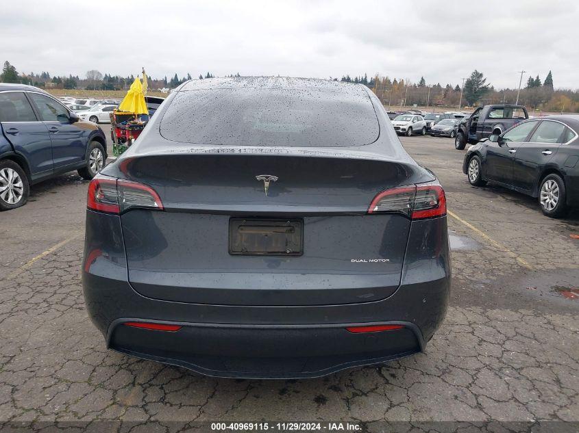 TESLA MODEL Y LONG RANGE DUAL MOTOR ALL-WHEEL DRIVE 2021