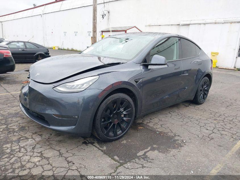 TESLA MODEL Y LONG RANGE DUAL MOTOR ALL-WHEEL DRIVE 2021