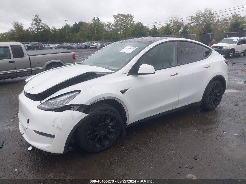 TESLA MODEL Y LONG RANGE DUAL MOTOR ALL-WHEEL DRIVE 2021