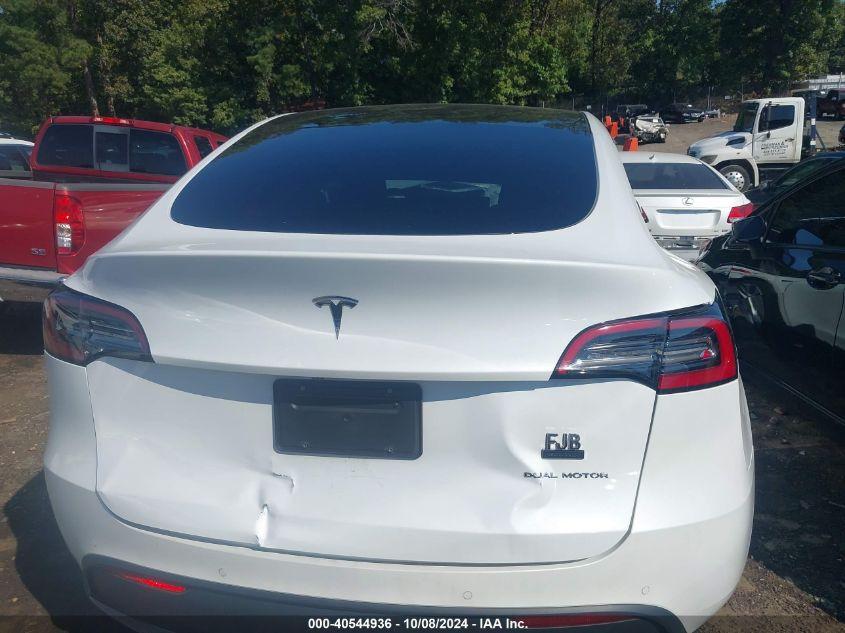 TESLA MODEL Y LONG RANGE DUAL MOTOR ALL-WHEEL DRIVE 2021