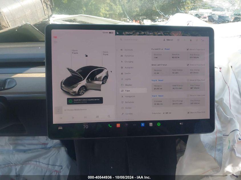 TESLA MODEL Y LONG RANGE DUAL MOTOR ALL-WHEEL DRIVE 2021