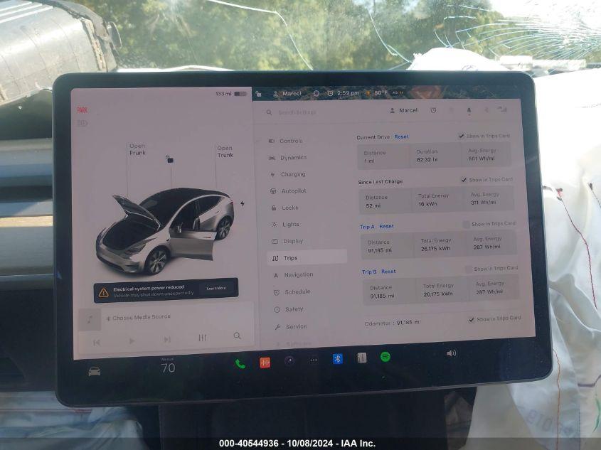 TESLA MODEL Y LONG RANGE DUAL MOTOR ALL-WHEEL DRIVE 2021