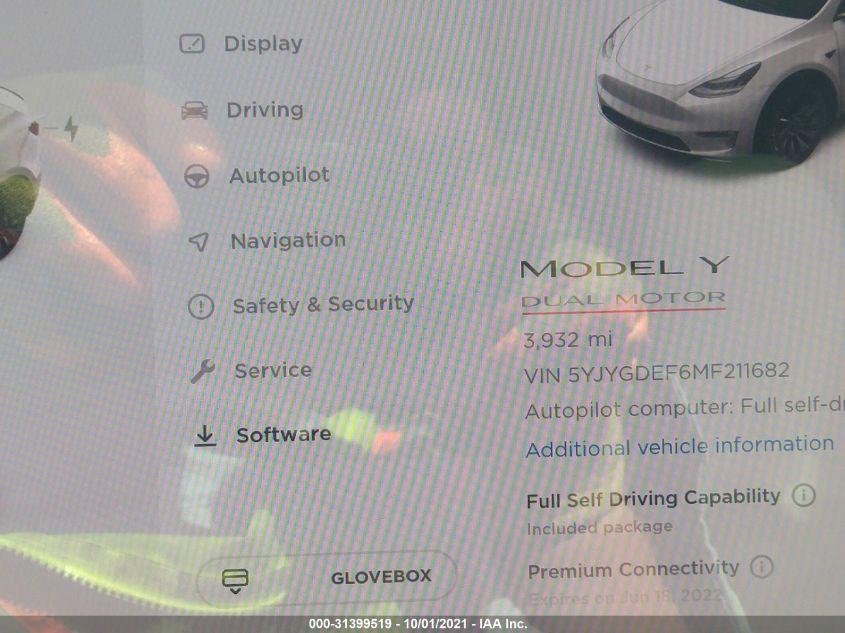 TESLA MODEL Y PERFORMANCE 2021