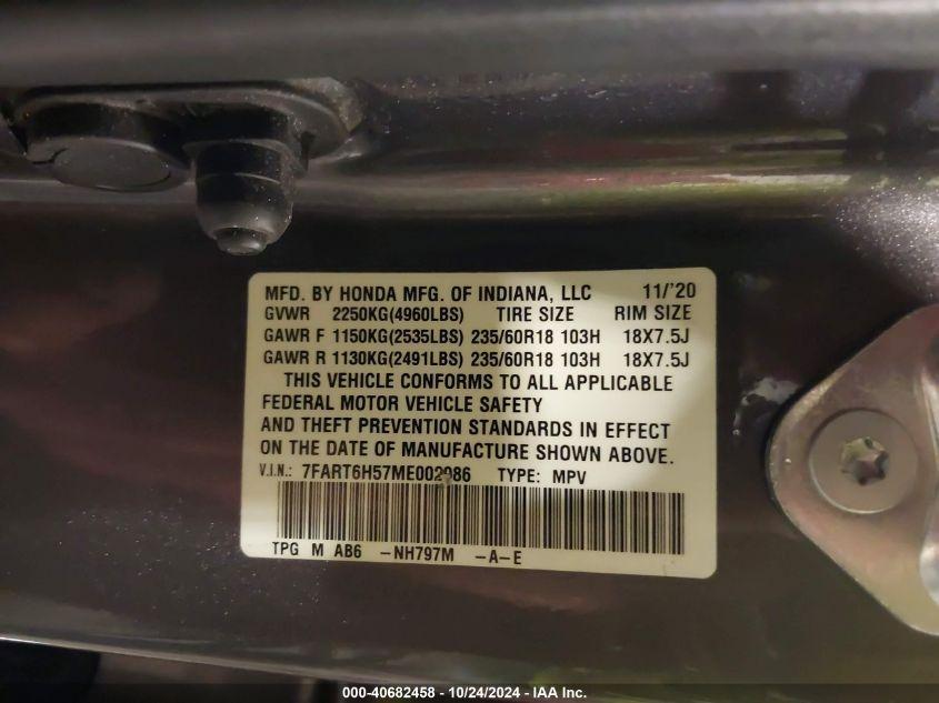 HONDA CR-V HYBRID EX 2021