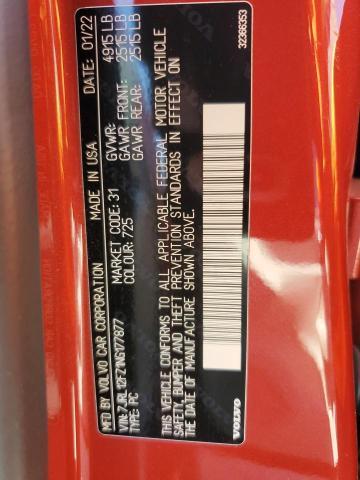 VOLVO S60 B5 MOM  2022