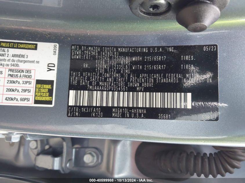 TOYOTA COROLLA CROSS L 2023