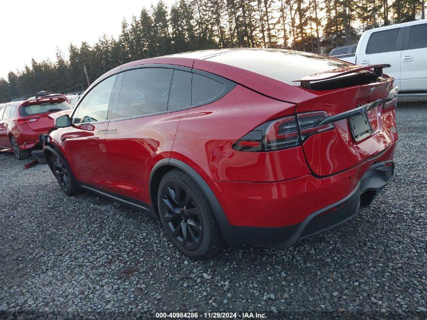 TESLA MODEL X PLAID TRI MOTOR ALL-WHEEL DRIVE 2022