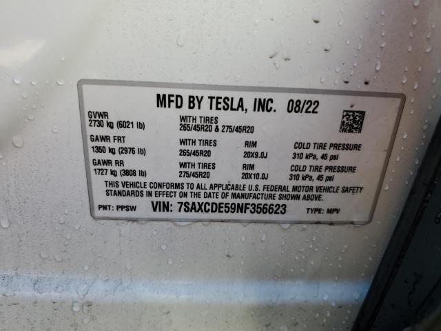 TESLA MODEL X  2022