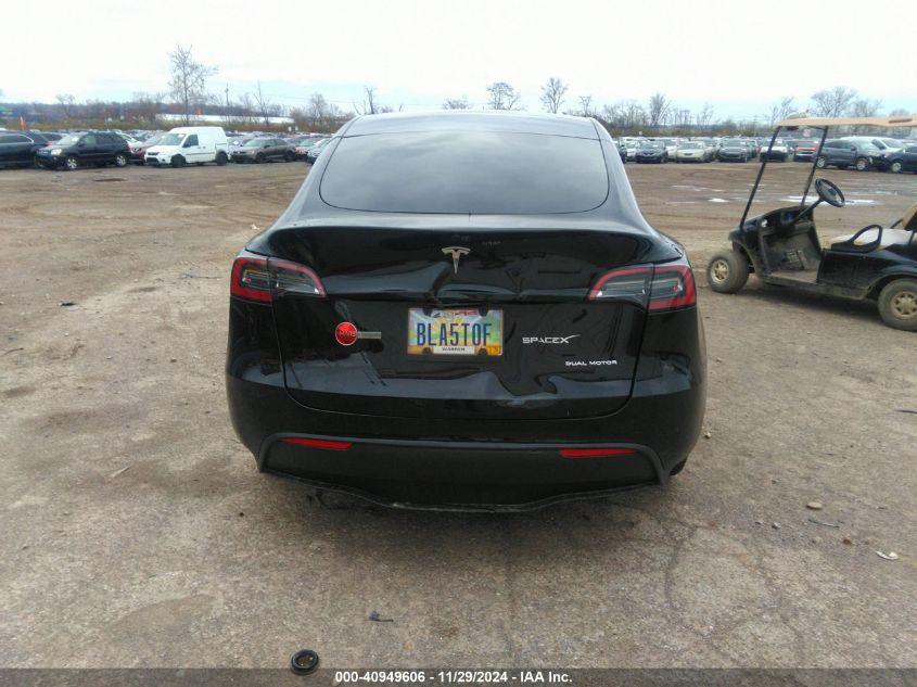 TESLA Y LONG RANGE DUAL MOTOR ALL-WHEEL DRIVE 2022