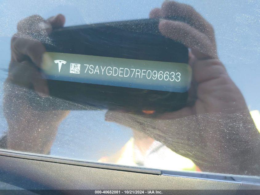 TESLA MODEL Y LONG RANGE/RWD 2024