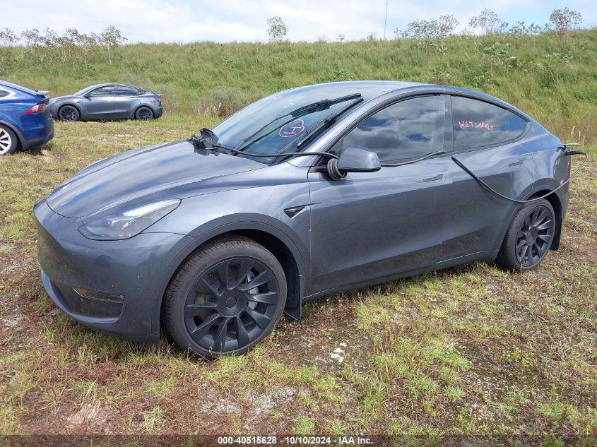 TESLA MODEL Y LONG RANGE DUAL MOTOR ALL-WHEEL DRIVE 2024