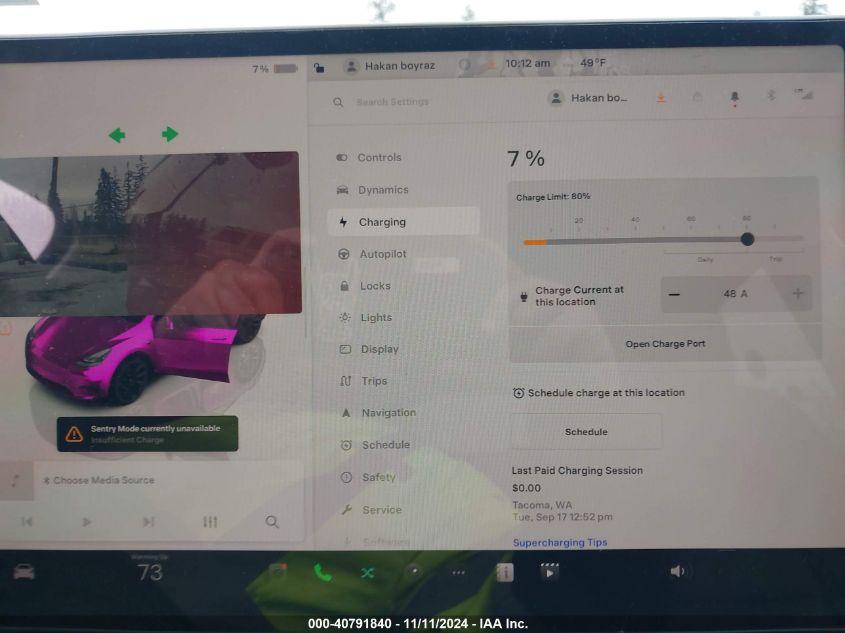 TESLA MODEL Y AWD/LONG RANGE DUAL MOTOR ALL-WHEEL DRIVE 2023