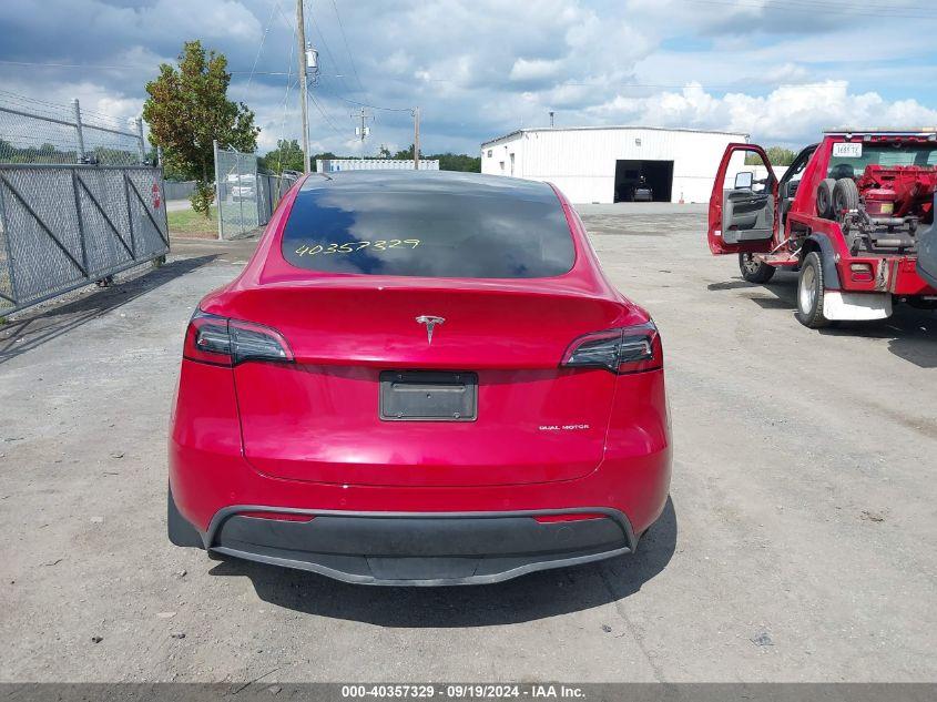 TESLA MODEL Y LONG RANGE DUAL MOTOR ALL-WHEEL DRIVE 2022