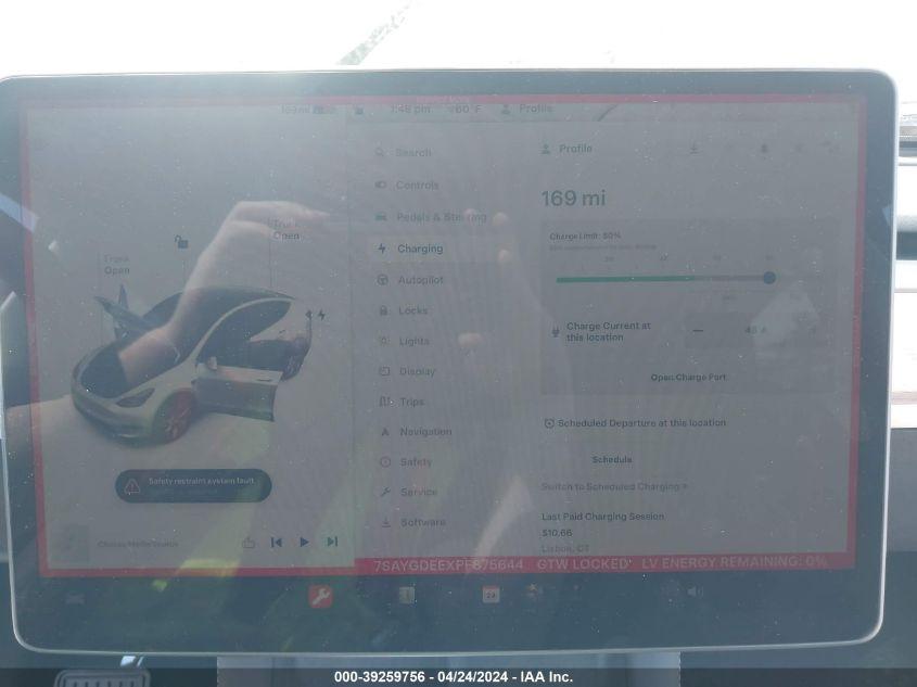 TESLA MODEL Y AWD/LONG RANGE DUAL MOTOR ALL-WHEEL DRIVE 2023