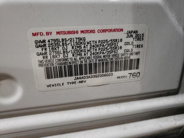 MITSUBISHI OUTLANDER  2016