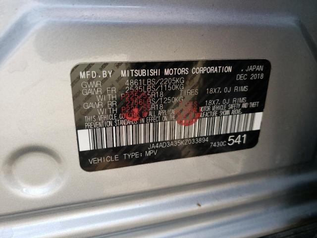 MITSUBISHI OUTLANDER  2019